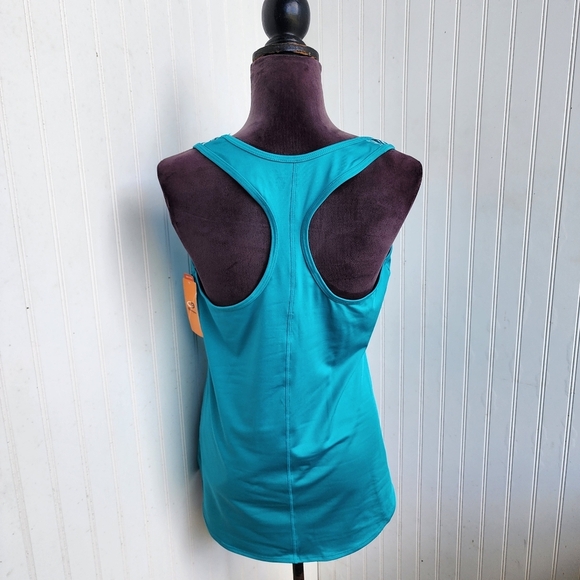 NWT Champion Women's Top Duodry Activewear Racerback Semi Fitted Teal Green Sz L - Picture 5 of 11